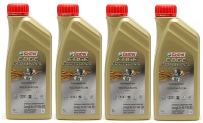 Castrol Edge Professional Longlife III Fluid Titanium 5W-30 4x 1l = 4 Liter