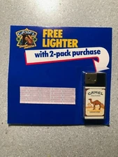 Vintage 1989 Camel Cigarette Lighter New in Original Package
