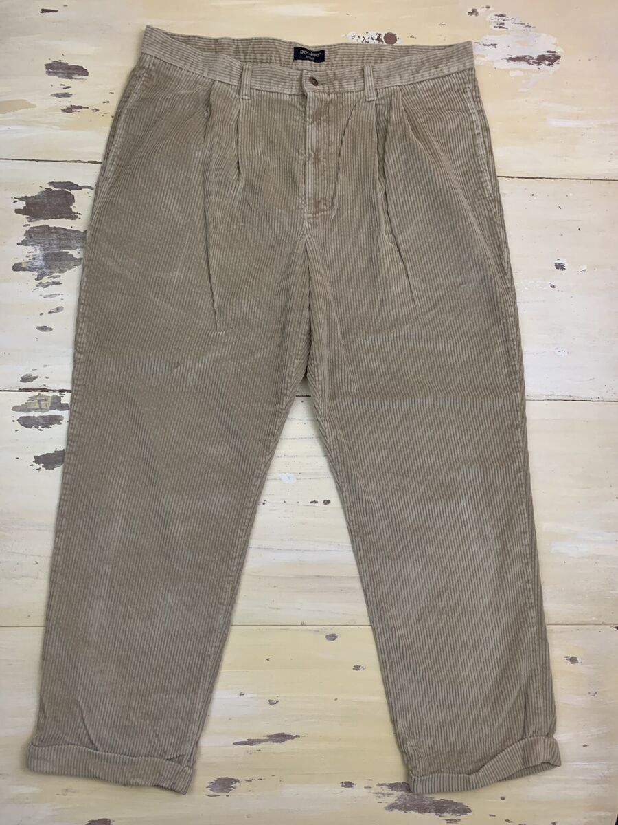 DOCKERS - Vtg 90s Relaxed Big Boy Skate Khaki Corduroy Pants DOCKERS - Vtg 90s Relaxed Big Boy Skate Khaki Corduroy Pants