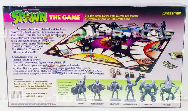 Spawn The Board Game By Pressman 1995 Todd Mcfarlane For Sale Online Ebay