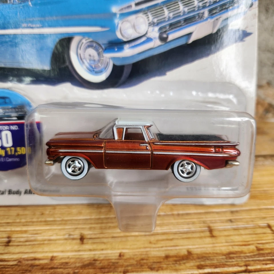 Johnny Lightning 1/64 Truckin’ America 1959 El Camino Edición Limitada Coleccionistas Foto 3 de 4