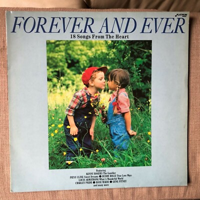 FOREVER AND EVER - LOVE SONG COMPILATION  EX+/ EX+ VINYL LP / COUNTRY