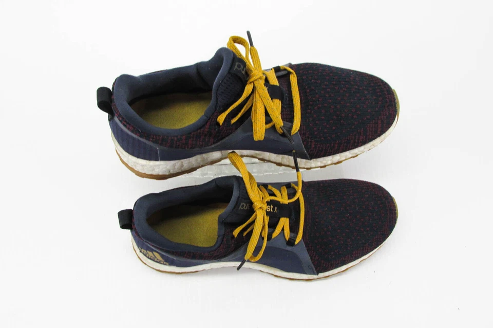 Adidas Mujer Zapato Pure Boost X Talla 9M Azul Zapatilla Entrenamiento Usado vq Foto 2 de 4