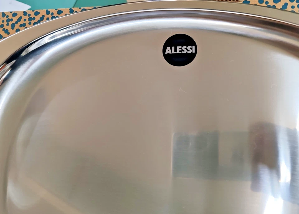 Alessi Avio Vassoio, Acciaio Inossidabile, Argento, 41x28.5 cm - Immagine 2 di 2