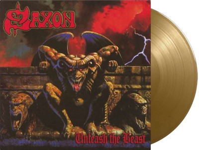 Saxon - Unleash the Beast LIM Audiophile 180GR Gold Vinyl LP  1000 / 1000 WW NEU