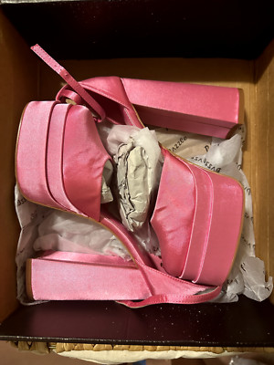 Fashion Nova On my best behavior extreme platform heels -Pink 8.5