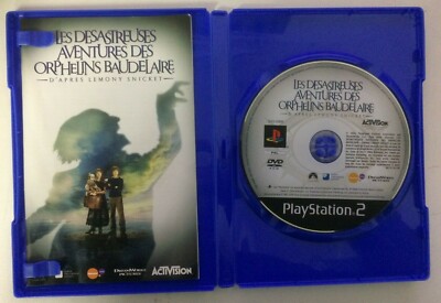 Jeu PS2 Les Désastreuses Aventures Des Orphelins Baudelaire - Version FR Boîte - Bon état