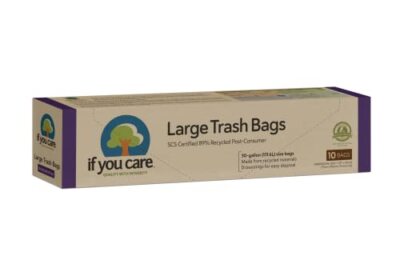 Large Trash Garbage Bags With Drawstring Made Of Recycled Material For Garbage A