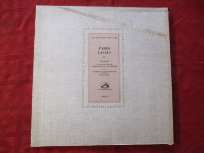 LP PABLO CASALS Dvorak Violoncelle LES GRAVURES ILLUSTRES COLH 30 FRA 1957 MONO