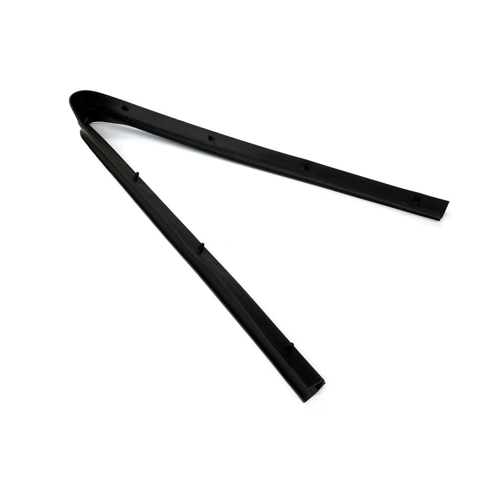 4pcs Front And Rear Lower Door Window Rubber Weatherstrip Seal Fits For 1999-2016 Ford F250 F350 F450 F550 Super Duty Crew Cab 2000-2005 Excursion Replaces F81Z-2520758-AA 1C3Z-26253A24-A