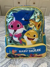 Pinkfong Baby Shark Children’s Backpack Musical Instrument Design 12”