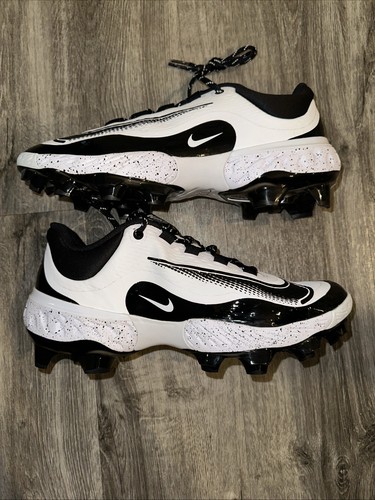 Nike Alpha Huarache Elite 4 Low MCS weiß schwarz Baseballschuh FD6255-108 Größe 10 - Bild 6 von 7