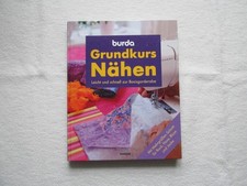 Buch burda Grundkurs nähen inkl. Schnittmusterbögen Weltbild