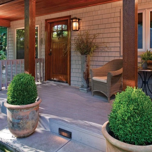 Hinkley Lighting 1594-LL 12v 1.5w 2.5VA  9"W Outdoor Louvered - Bronze - Picture 2 of 4