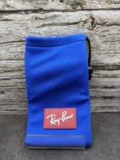 Ray-Ban Blue Drawstring Pouch Sunglasses Eyeglasses Soft Case Holder Unisex