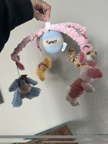 Winnie The Pooh Baby Mobile Vintage Characters No Motor