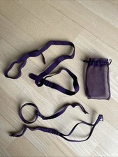 Tr&auml;gerset f&uuml;r BHs, lila, neu und in Organzas&auml;ckchen verpackt, Tchibo