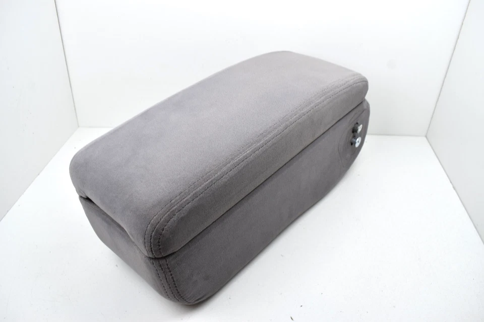 1997-2005 Buick Century Center Console Gray Cloth Armrest Lid 15" LONG OEM - Image 3 of 4