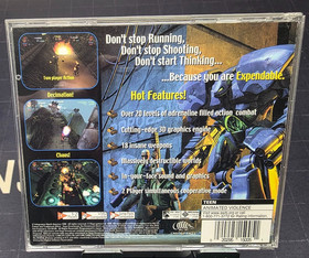 Expendable (Sega Dreamcast, 1999) Complete & Great Condition