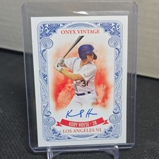 2021 Onyx Vintage Baseball Prospect Base or Blue Autographs Pick From List