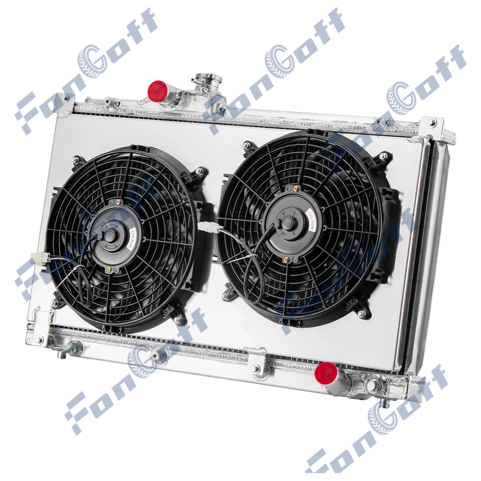 Ventola radiatore Shroud 3 file per 99-05 Lexus IS200 IS300 2.0L 3.0L benzina MT - Immagine 3 di 4