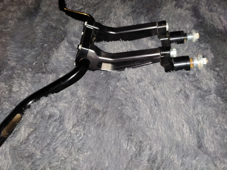 Adaptador Thrashin Black 6.5" Midbends Road Glide Pullback Riser Harley Davidson - Imagem 4 de 4