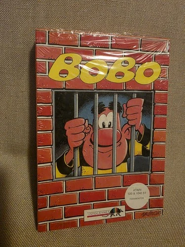 BOBO Atari 520 & 1040 ST Infogrames 1988 Terrific Software Big Box Game