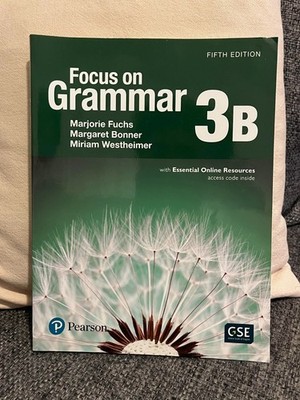 NEW Focus on Grammar 3B WITH ONLINE ACCESS CODE
