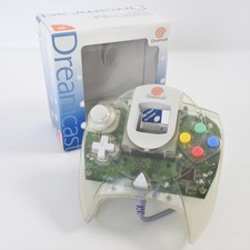 Dreamcast Controller Clear Boxed HKT-7700-18 Good SEGA 291