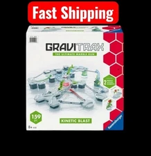 GraviTrax Marble Run Set Kinetic Blast – 159-Piece STEM Building Toy for Kids Ag