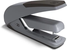 TRU RED One-Touch DX-4 Desk Stapler, Non-Slip, Low-Staple Side Indicator, Rubber