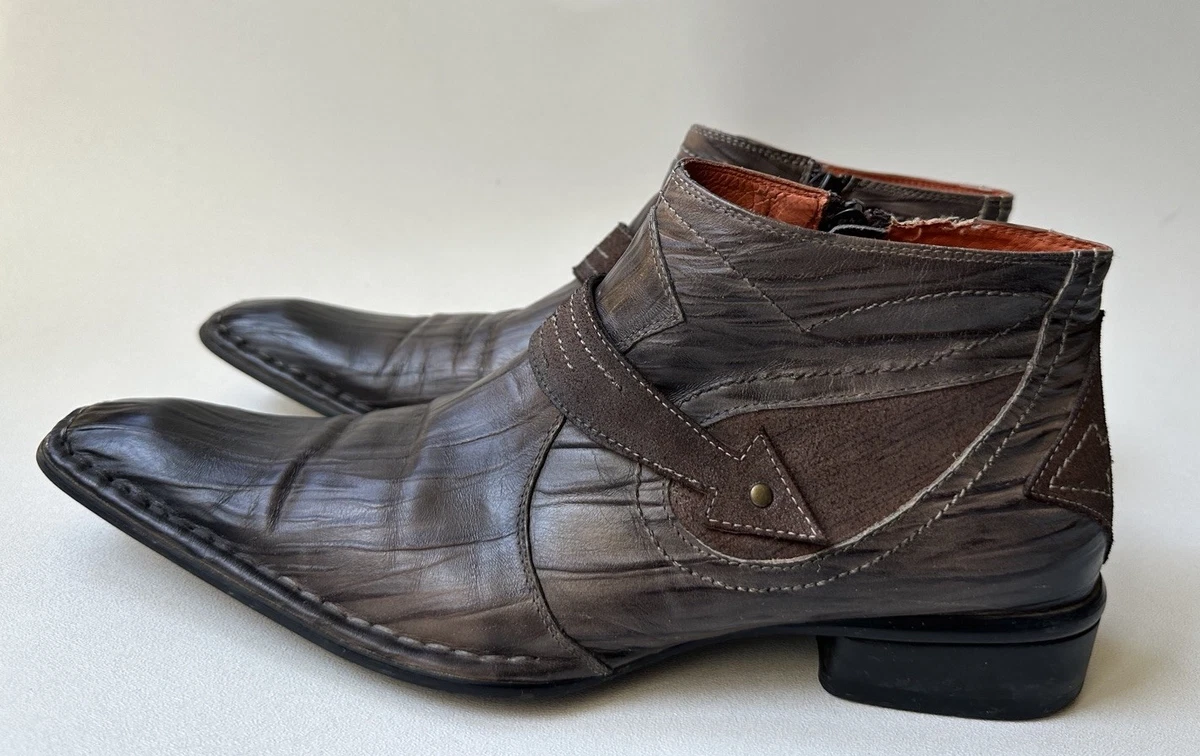 Robert Wayne Footwear Leather Boots for Men for sale | eBay display picture 3