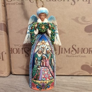 Vintage 2007 Jim Shore Nativity Angel Ornament Christmas Holiday NO BOX