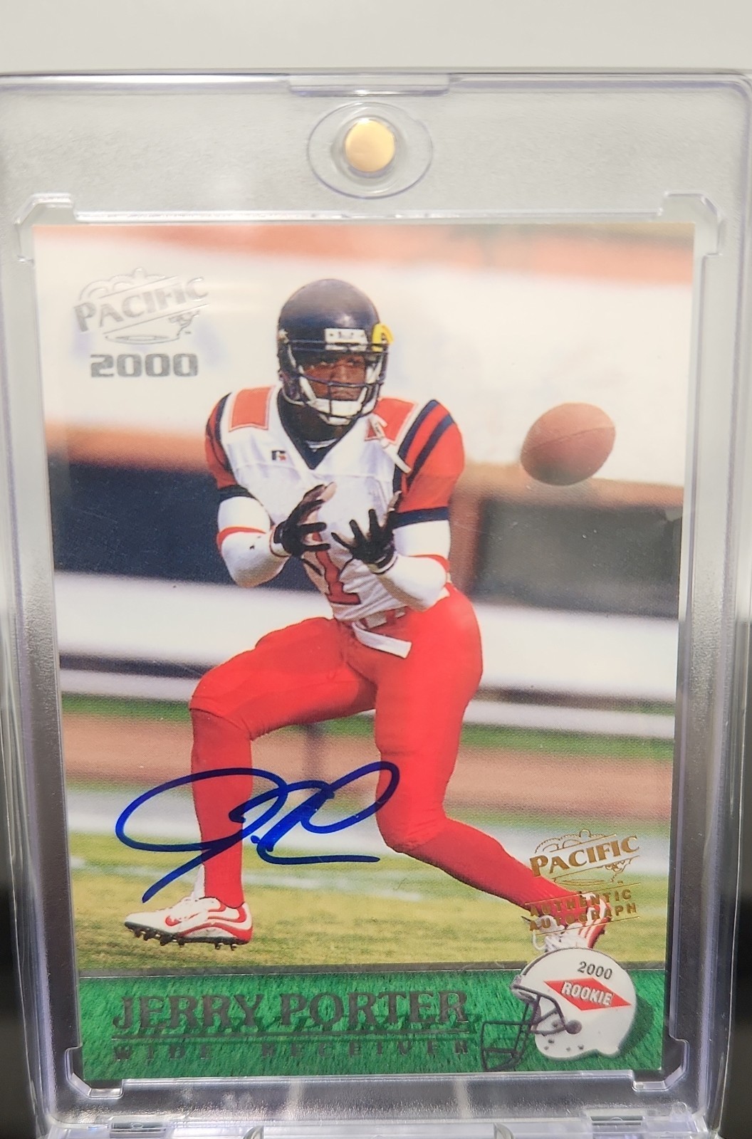 Jerry Porter Pacific #435 Autograph