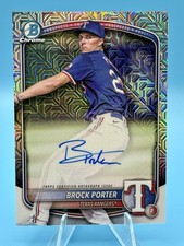2025 Bowman Chrome - Mega Box Chrome Prospect Mojo Autographs Brock Porter...