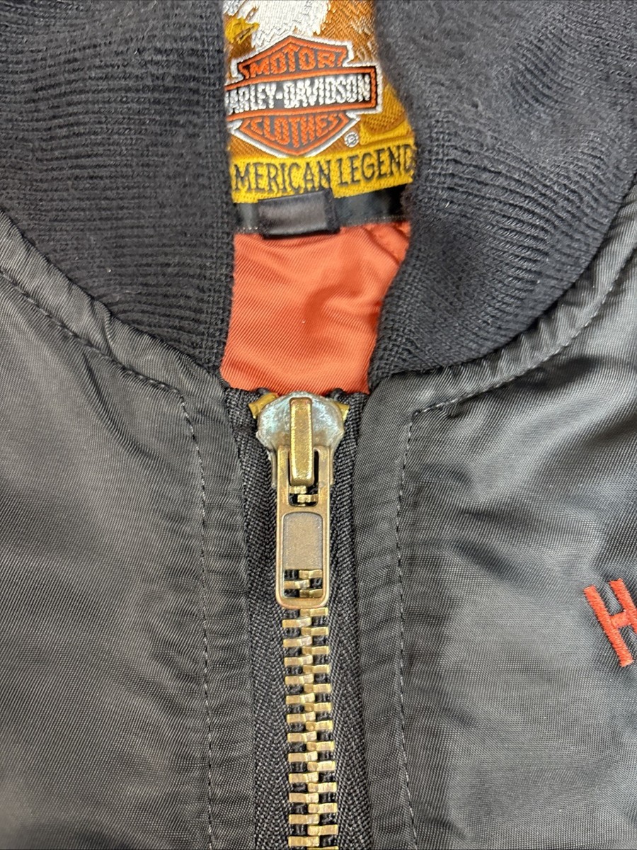 Harley-Davidson Vintage Made In USA HOG Harley Owners Group Bomber