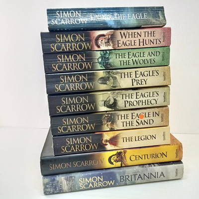 9x Simon Scarrow Eagles Of The Empire Fiction Book Bundle Britannia Centurion