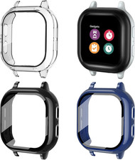  3-Pack  Case Compatible for Gizmo Watch 2 Screen Protector for Kids, Tempered