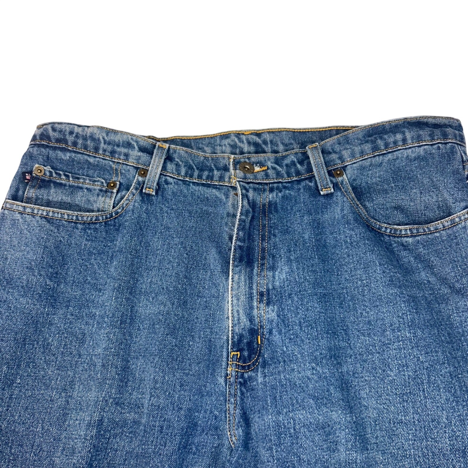 Ralph Lauren Mens 38x30 Blue Classic Relaxed Fit Denim Jeans 7205Y thumbnail 3