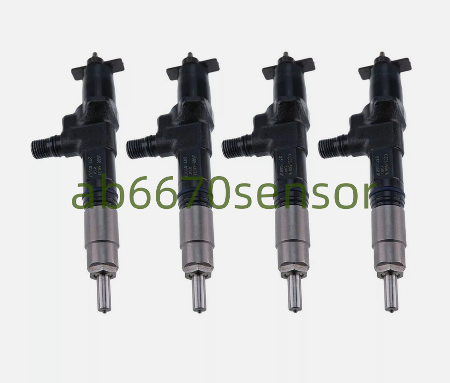 4x Fuel Injector 1J508-53052 1J508-53070 for Kubota Engine V3800 Loader SVL95 97