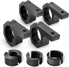 	Nilight - 90020D 4PCS Mounting Bracket Kit LED For 1/1.5/1.75/2Bar Black	