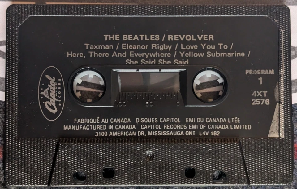 The Beatles - Revolver. Capitol Cassette Tape 1985 issue Canada. VG+ RARE! - Image 3 of 4