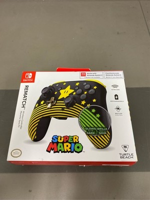 Turtle Beach Rematch  Wireless Controller - Nintendo Switch  - Super Mario Star