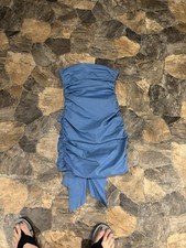 lucy in the sky dress Small Blue Bow 