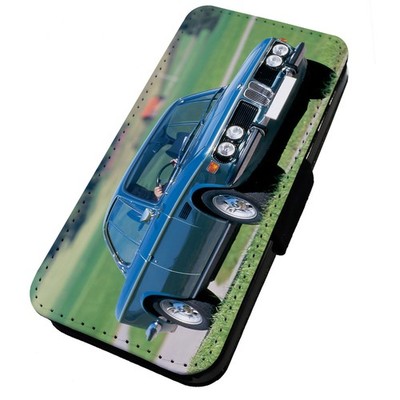 Bedruckte Flip Handyhülle iPhone, Samsung & Huawei Oldtimer BMW 3.0 CSi