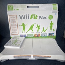 Nintendo Wii Fit plus Balance Board with Wii Fit plus Game Tested Fitness Bundle