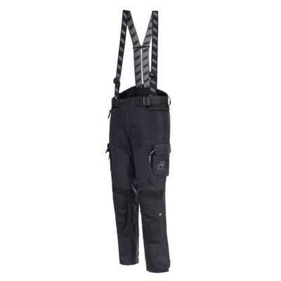 Men's Adventure Motorcycle Pants Rukka Ecuado-R TRS Black 70221722R999C2