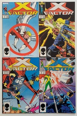 X-Factor #15 to #18. (Marvel 1987) 4 x High Grade issues.