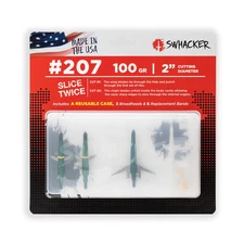 #207 100Grain 2inch Cut 2Blade Broadheads Hunting Archery Blade Arrowheads 3Pack