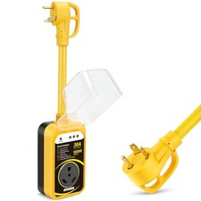 RV Surge Protector 30 Amp, RV Power Surge Voltage Protection 30A, 10000J